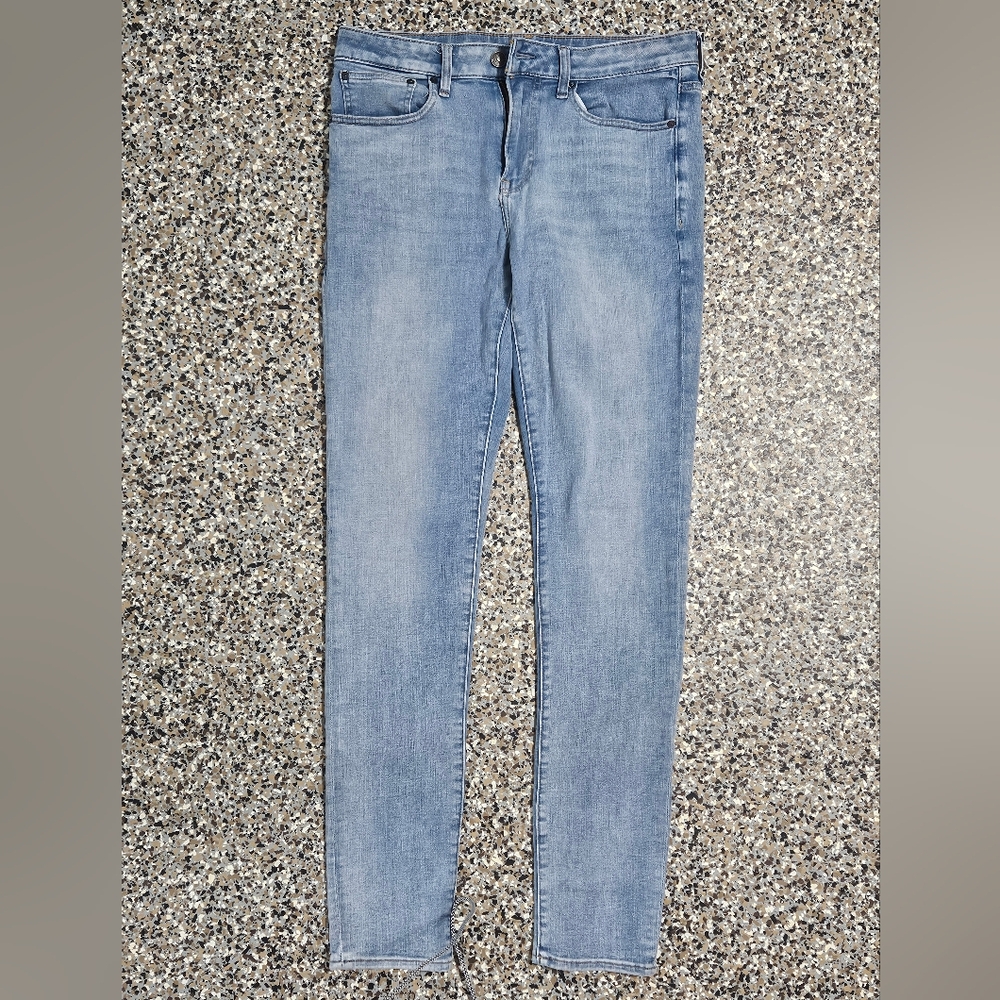 Express Light Wash Skinny Jeans